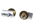 Earthing Terminal, Groove Slot - 8, M8, 25mm, Zinc-Plated Steel, Pack of 2 pieces
